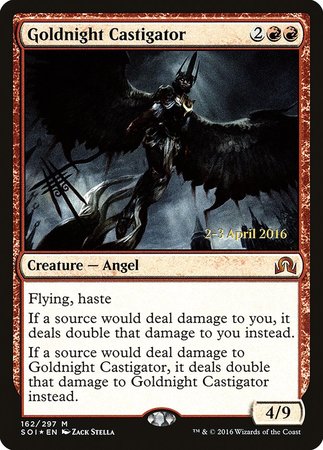 Goldnight Castigator [Shadows over Innistrad Promos] | The Time Vault CA