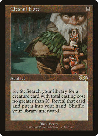 Citanul Flute [Urza's Saga] | The Time Vault CA