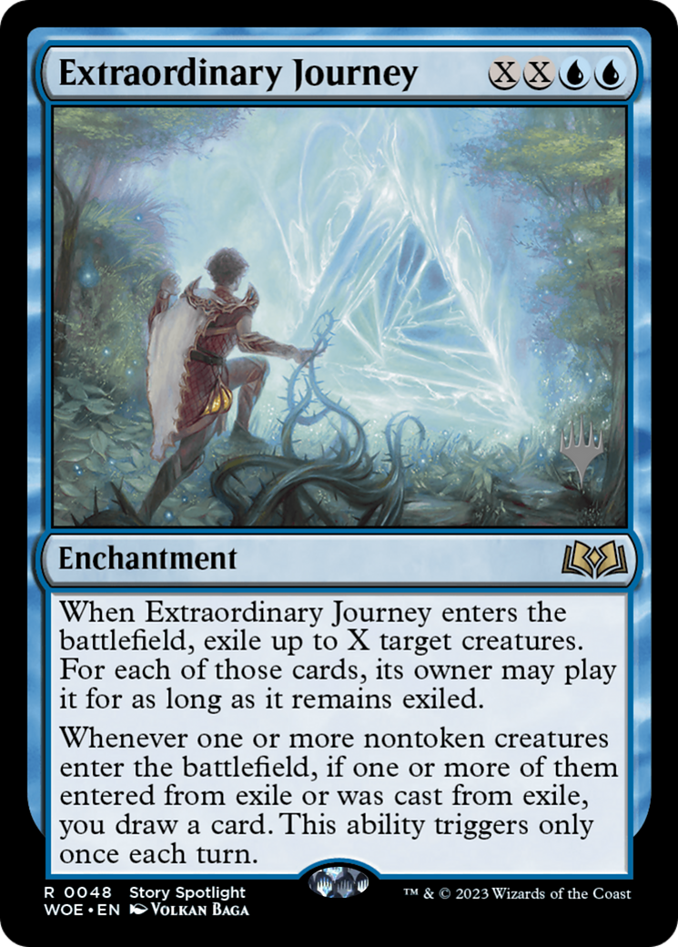 Extraordinary Journey (Promo Pack) [Wilds of Eldraine Promos] | The Time Vault CA