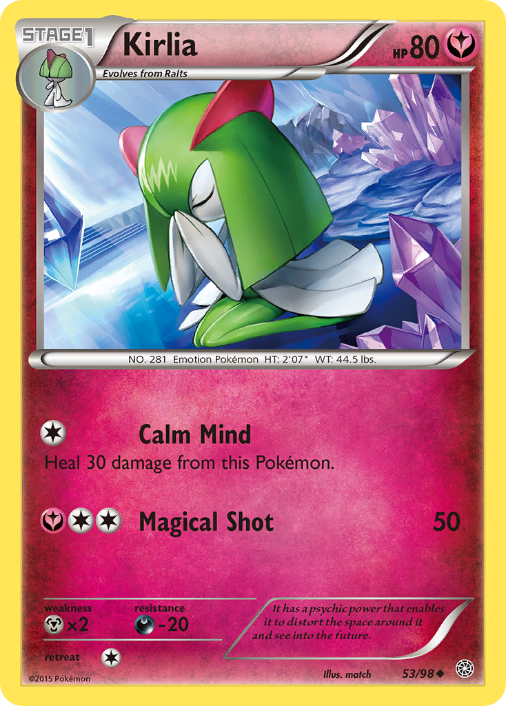 Kirlia (53/98) [XY: Ancient Origins] | The Time Vault CA