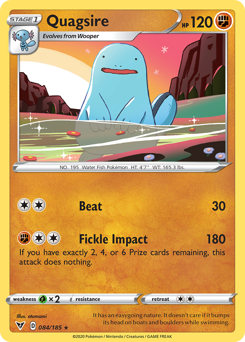 Quagsire (084/185) [Sword & Shield: Vivid Voltage] | The Time Vault CA