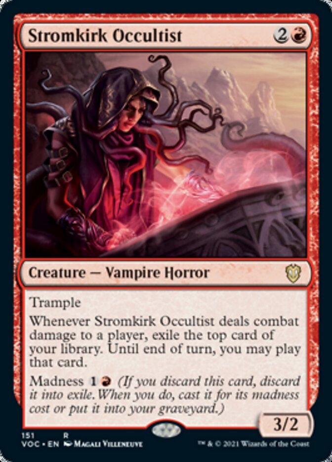 Stromkirk Occultist [Innistrad: Crimson Vow Commander] | The Time Vault CA