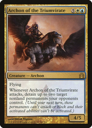 Archon of the Triumvirate [Return to Ravnica] | The Time Vault CA