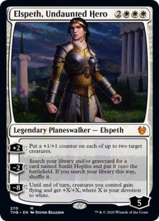 Elspeth, Undaunted Hero [Theros Beyond Death] | The Time Vault CA
