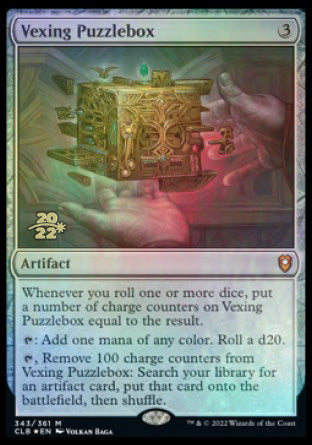 Vexing Puzzlebox [Commander Legends: Battle for Baldur's Gate Prerelease Promos] | The Time Vault CA