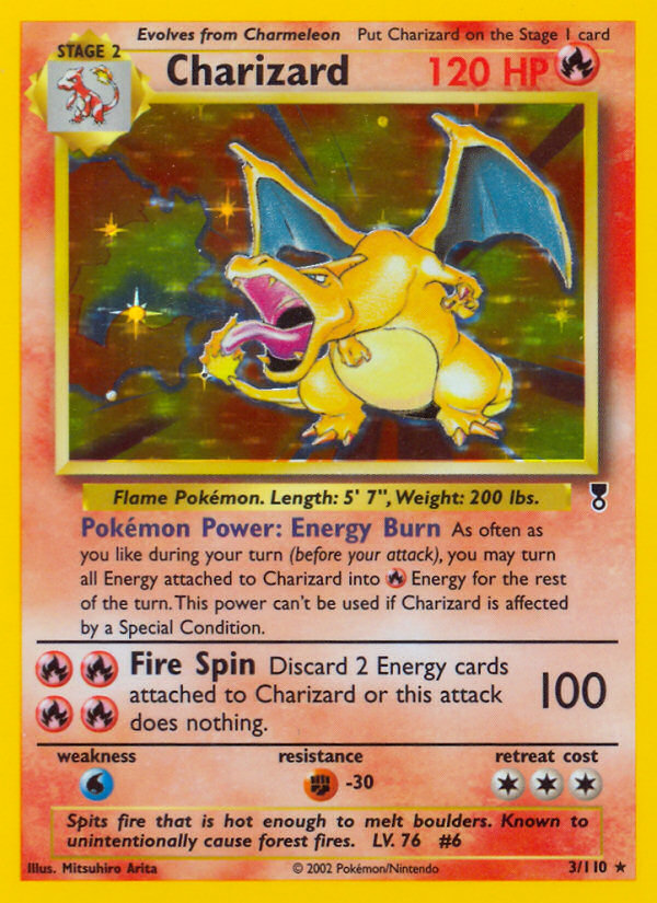 Charizard (3/110) (Theme Deck Exclusive) [Legendary Collection] | The Time Vault CA
