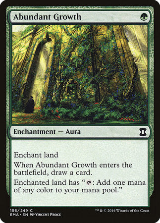 Abundant Growth [Eternal Masters] | The Time Vault CA