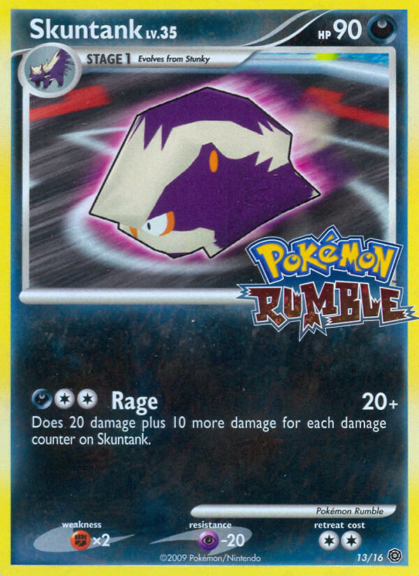 Skuntank (13/16) [Pokémon Rumble] | The Time Vault CA