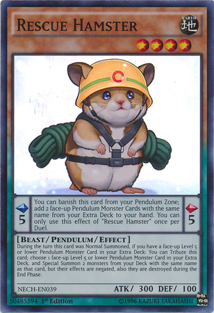 Rescue Hamster [NECH-EN039] Super Rare | The Time Vault CA