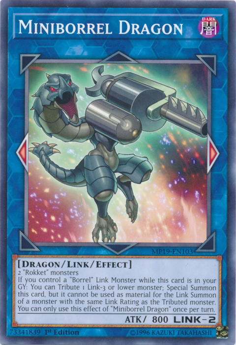 Miniborrel Dragon [MP19-EN103] Common | The Time Vault CA