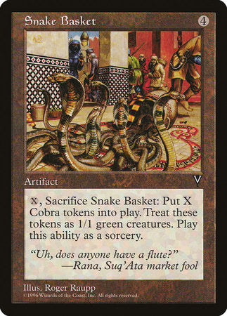 Snake Basket [Visions] | The Time Vault CA