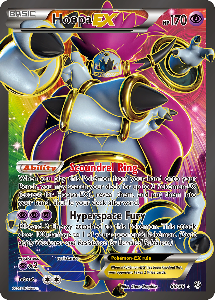 Hoopa EX (89/98) [XY: Ancient Origins] | The Time Vault CA