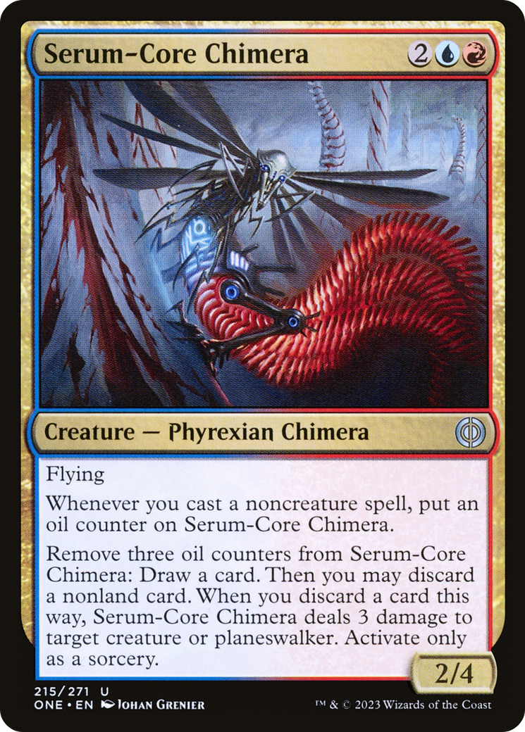 Serum-Core Chimera [Phyrexia: All Will Be One] | The Time Vault CA