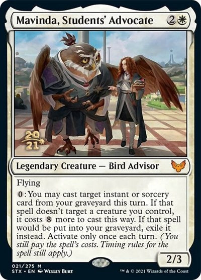 Mavinda, Students' Advocate [Strixhaven: School of Mages Prerelease Promos] | The Time Vault CA