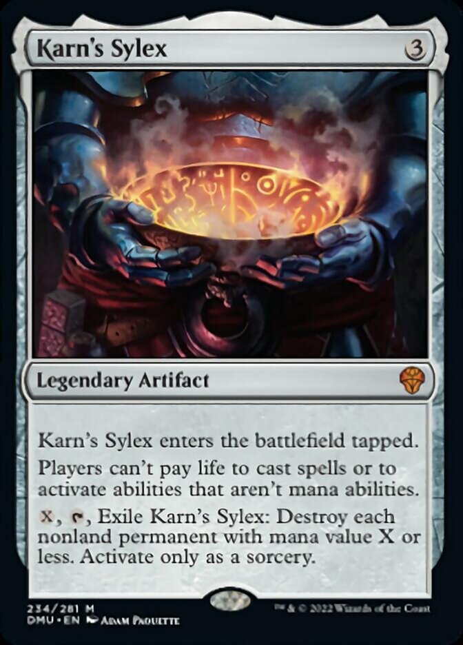 Karn's Sylex [Dominaria United] | The Time Vault CA