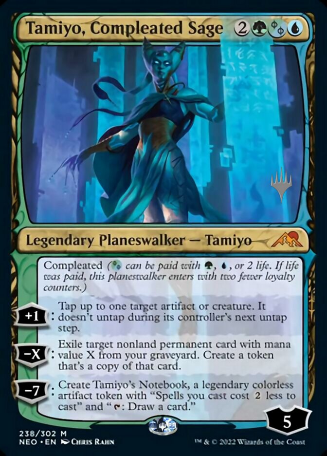 Tamiyo, Compleated Sage (Promo Pack) [Kamigawa: Neon Dynasty Promos] | The Time Vault CA