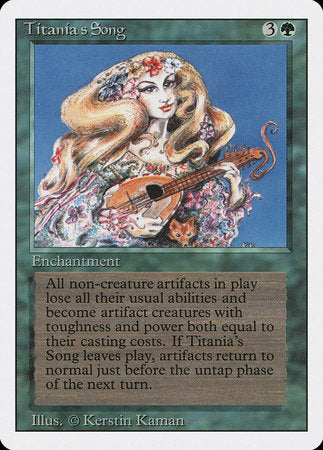 Titania's Song [Revised Edition] | The Time Vault CA