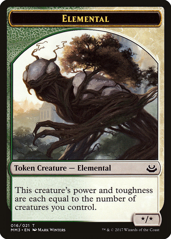 Elemental [Modern Masters 2017 Tokens] | The Time Vault CA