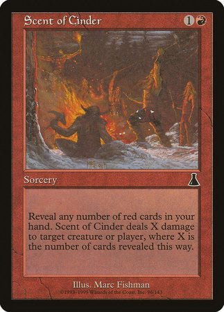 Scent of Cinder [Urza's Destiny] | The Time Vault CA
