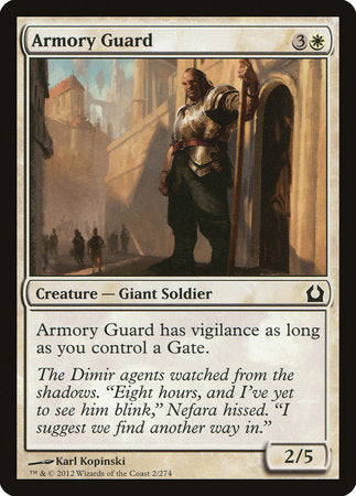 Armory Guard [Return to Ravnica] | The Time Vault CA