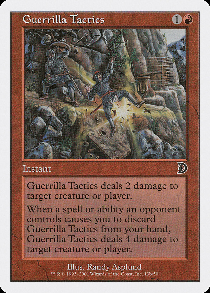 Guerrilla Tactics (Falling) [Deckmasters] | The Time Vault CA