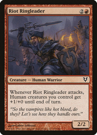 Riot Ringleader [Avacyn Restored] | The Time Vault CA