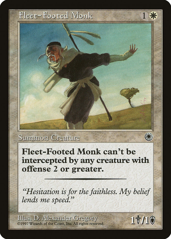 Fleet-Footed Monk [Portal] | The Time Vault CA