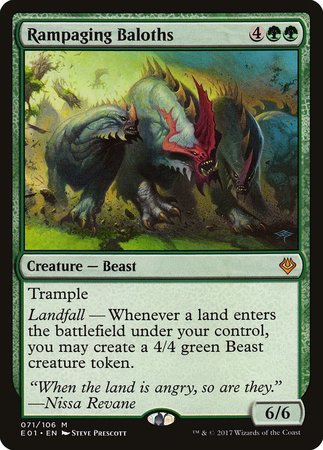 Rampaging Baloths [Archenemy: Nicol Bolas] | The Time Vault CA