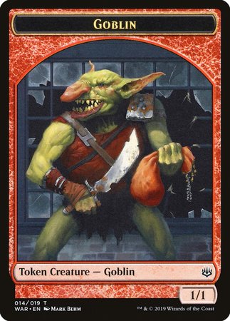 Goblin Token [War of the Spark Tokens] | The Time Vault CA