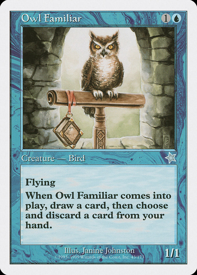 Owl Familiar [Starter 1999] | The Time Vault CA