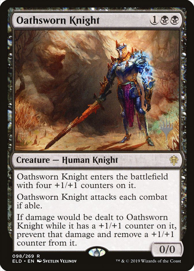 Oathsworn Knight (Promo Pack) [Throne of Eldraine Promos] | The Time Vault CA