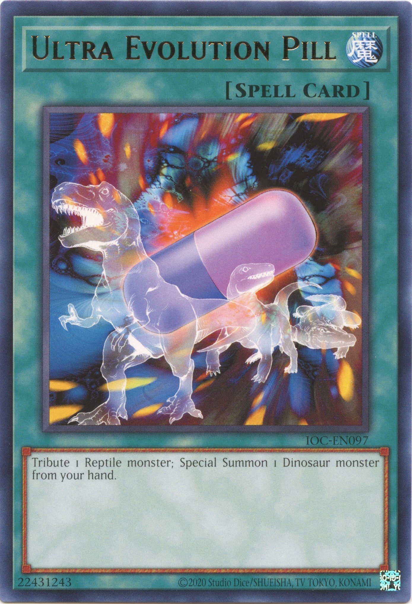 Ultra Evolution Pill (25th Anniversary) [IOC-EN097] Rare | The Time Vault CA