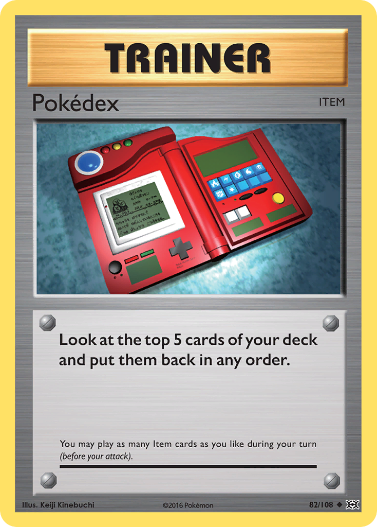 Pokedex (82/108) [XY: Evolutions] | The Time Vault CA