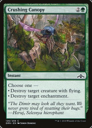 Crushing Canopy [Guilds of Ravnica] | The Time Vault CA