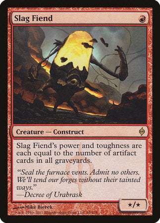 Slag Fiend [New Phyrexia] | The Time Vault CA