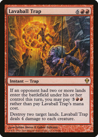 Lavaball Trap [Zendikar] | The Time Vault CA