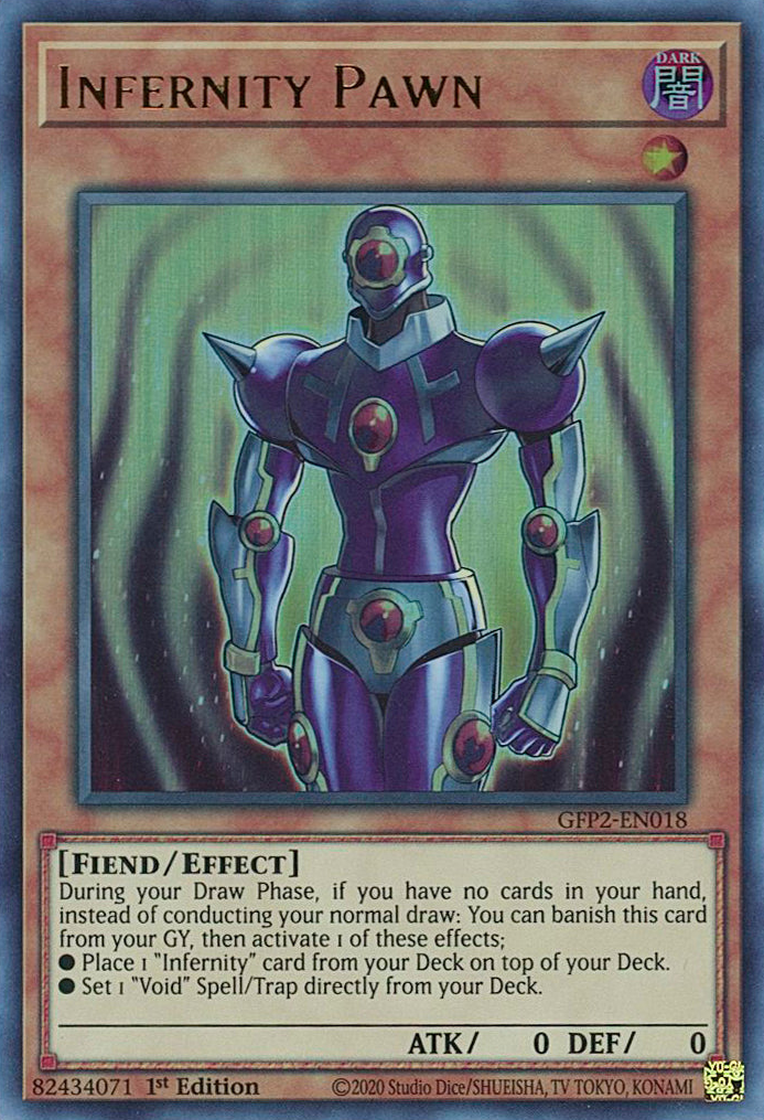 Infernity Pawn [GFP2-EN018] Ultra Rare | The Time Vault CA