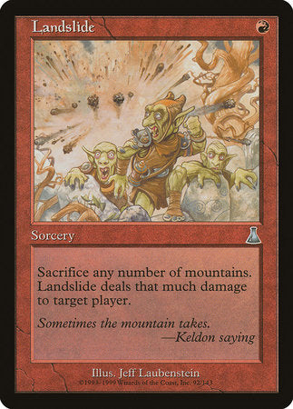 Landslide [Urza's Destiny] | The Time Vault CA