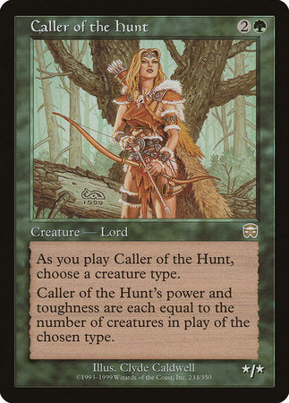 Caller of the Hunt [Mercadian Masques] | The Time Vault CA