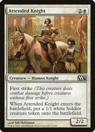 Attended Knight [Magic 2013] | The Time Vault CA