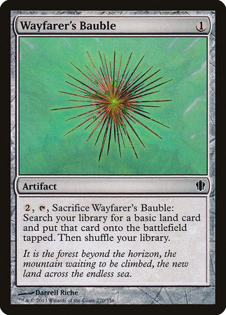 Wayfarer's Bauble [Commander 2013] | The Time Vault CA