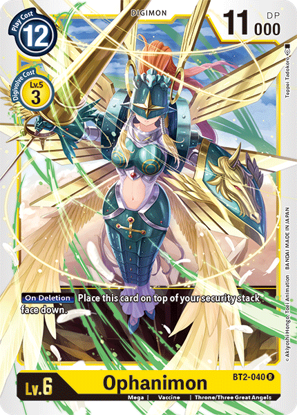 Ophanimon [BT2-040] [Release Special Booster Ver.1.5] | The Time Vault CA