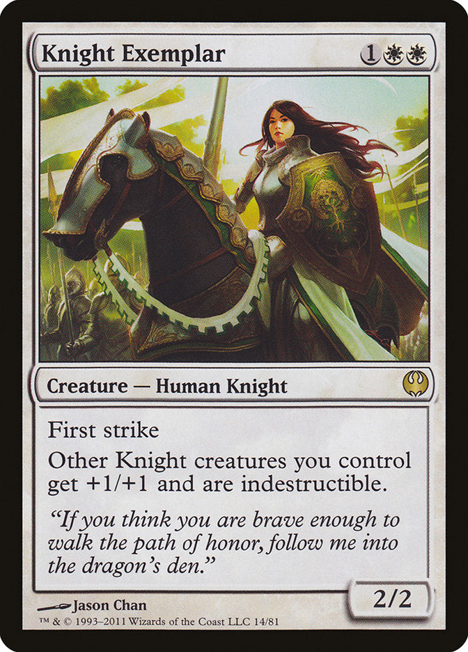 Knight Exemplar [Duel Decks: Knights vs. Dragons] | The Time Vault CA