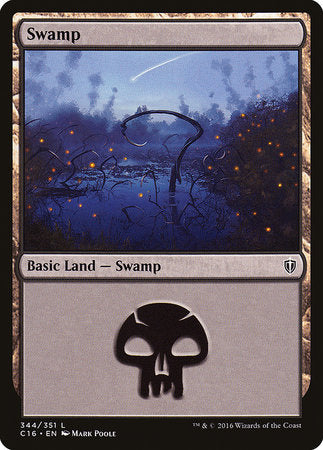 Swamp (344) [Commander 2016] | The Time Vault CA