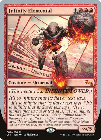 Infinity Elemental [Unstable] | The Time Vault CA