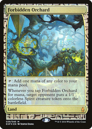 Forbidden Orchard [Zendikar Expeditions] | The Time Vault CA