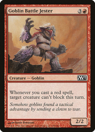 Goblin Battle Jester [Magic 2013] | The Time Vault CA