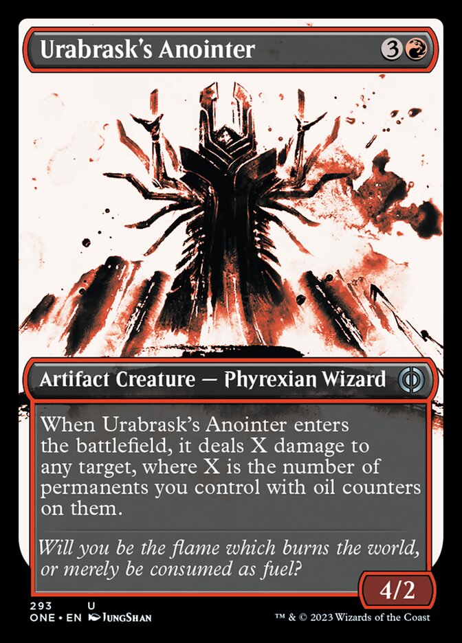 Urabrask's Anointer (Showcase Ichor) [Phyrexia: All Will Be One] | The Time Vault CA