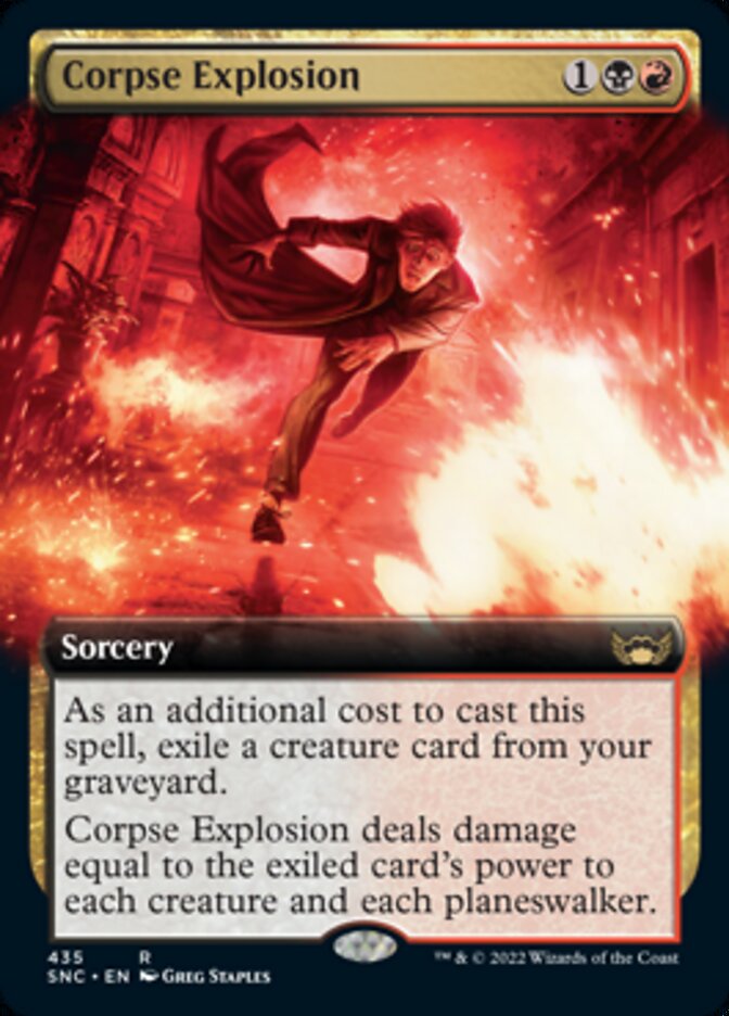 Corpse Explosion (Extended Art) [Streets of New Capenna] | The Time Vault CA