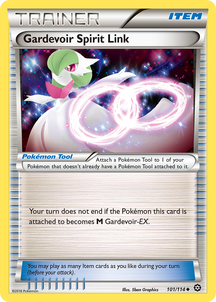 Gardevoir Spirit Link (101/114) [XY: Steam Siege] | The Time Vault CA